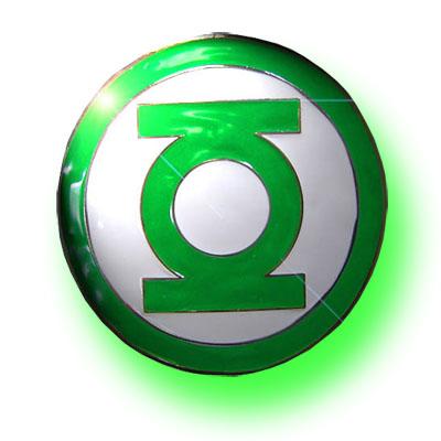 Green Lantern Belt Buckle with Green Border