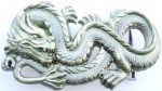  dragon cutout copper belt buckle