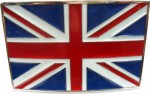  british flag square belt buckle