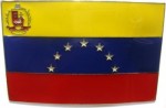  venezuela flag belt buckle