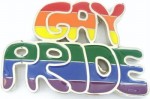  gay pride cutout belt buckle