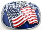  usa flag these colors don t run belt buckle