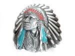  indian chief belt buckle