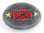  the confederate states of america in oval belt buckle western beltbuckle style