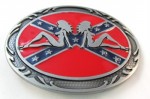  confederate usa map cut out the south will rise again rebel belt buckle