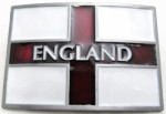  england flag soccer belt buckle