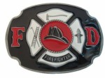  firefighter f d belt buckle