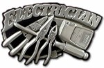  electrician tools belt buckle