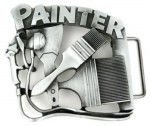  painter square belt buckle