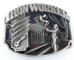  iron worker working belt buckle