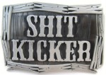  shit kicker belt buckle