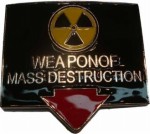  weapon of mass destruction belt buckle