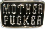  mother fucker belt buckle