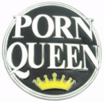  porn queen belt buckle