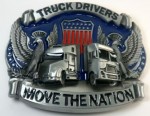  truck drivers move the nation belt buckle