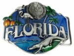  florida belt buckle